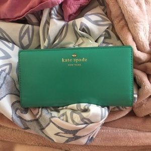 Mint Kate Spade Wallet